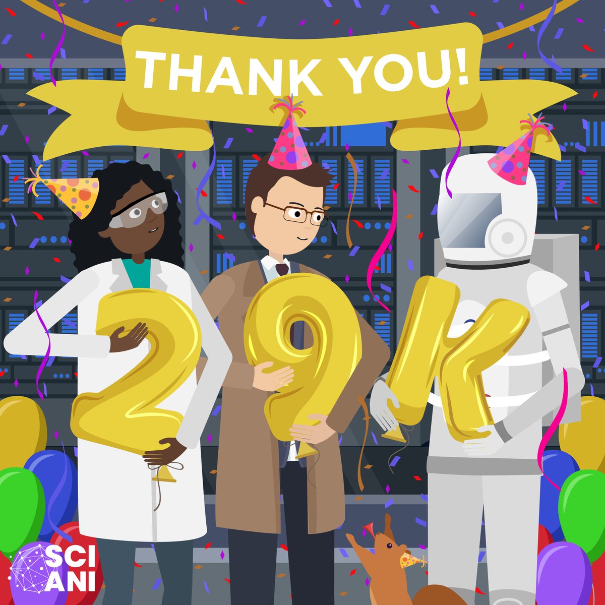 We have hit 29,000 subscribers on @YouTube 🙌📹 Thank you so much for watching; your engagement and enthusiasm drive us forward! Make sure to subscribe here to keep up to date with our channel: youtube.com/c/SciAni