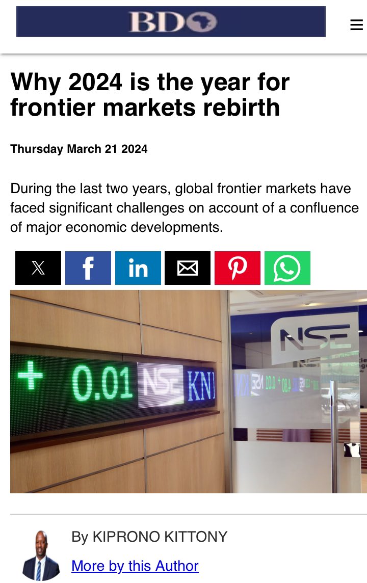 Why 2024 is the year for frontier markets rebirth | Business Daily - businessdailyafrica.com/bd/data-hub/wh… @NSE_PLC @KipronoKittony @MwangoCapital @FMA_Kenya @KASIB_KE