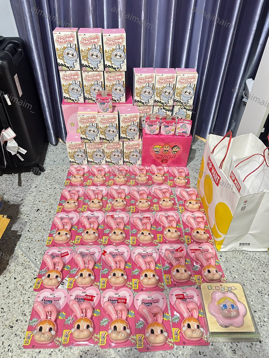 aimaimaim_'s tweet photo. Crybaby X powerpuffgirls และ labubu มาถึงไทยแล้วนะคะ สำหรับคนที่สั่งกับเรา เราจัดส่งให้ภายในวันพรุ่งนี้น้า ส่วนนัดรับ สามารถนัดรับวันนี้ที่เอ็มสเฟียได้เลยค่ะ ขอบคุณทุกคนที่อุดหนุนนะคะ 💖🙏🏻
#AimmuseUpdate
#POPMART #Crybaby #Powerpuffgirls #ตลาดนัดpopmart #ตลาดนัดcrybaby #labubu #ตลาดนัดlabubu