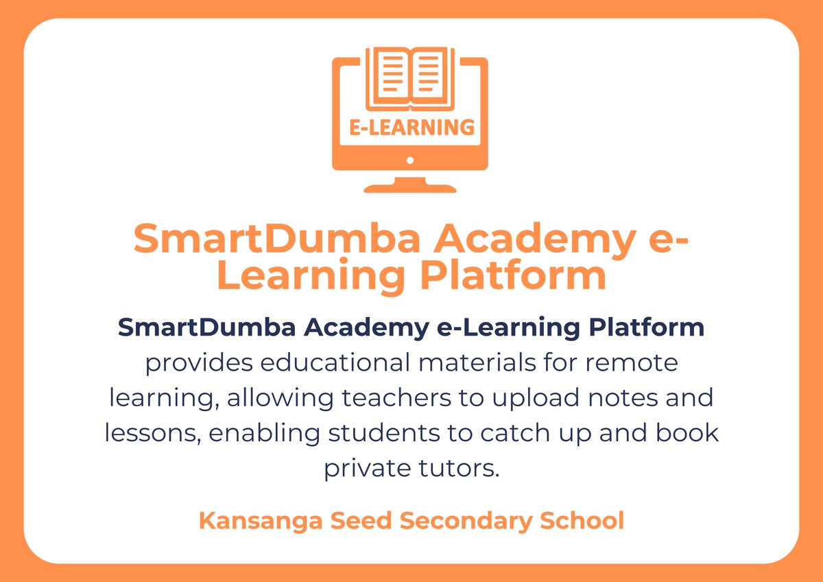 Exciting news! 🌟 Kansanga Seed Secondary School will be showcasing the SmartDumba Academy e-Learning Platform at the #WordPress in Education Showcase 2024! 🎓📱 Join us as we revolutionize remote learning! #WordPressShowcase #EdTech #NextGen
