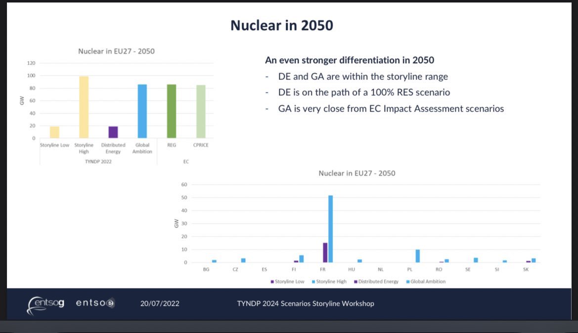 @dorfman_p Remarkable content in the 2024 TYNDP revision in the Distributed Energy scenario (DE) for 2050