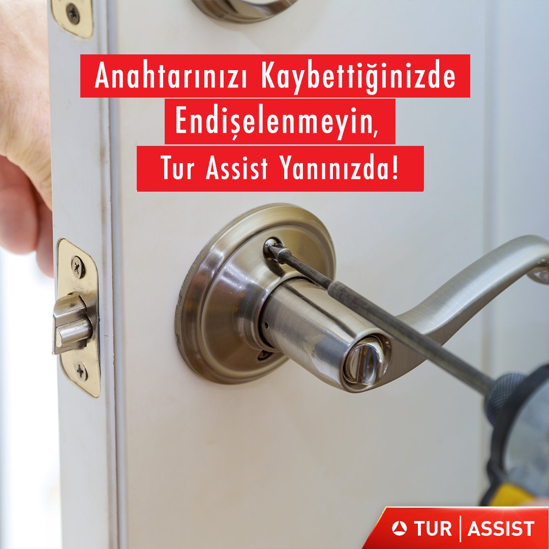 TurAssist's tweet photo. Anahtarı evde mi unuttunuz veya kayıp mı ettiniz?

Endişelenmeyin, Tur Assist’ in Konut Yardımı Asistans hizmetiyle, kapınızı hızlı ve güvenli bir şekilde açıyoruz.

https://t.co/MuC6r8N5H4

#TurAssist #KonutAsistans https://t.co/Exlng7QOcv