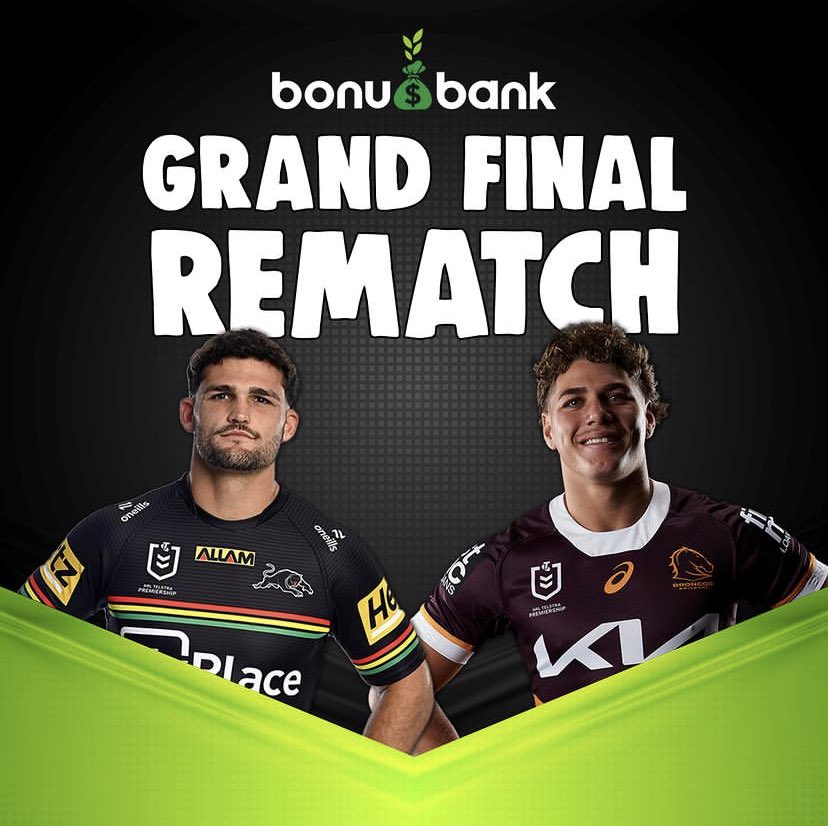 It’s time for the Grand Final Rematch! 🏉 With Bonusbank, you’re not just watching the game; you’re playing to win. 🏆 Leverage every promotion on our site to come out on top! #GrandFinalRematch #NRL #Panthers #Broncos