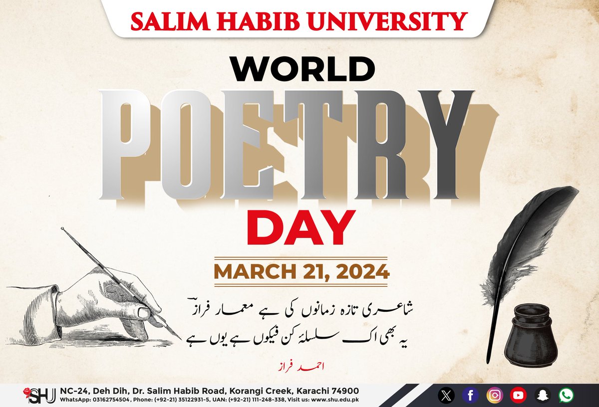 Salim Habib University tweet media