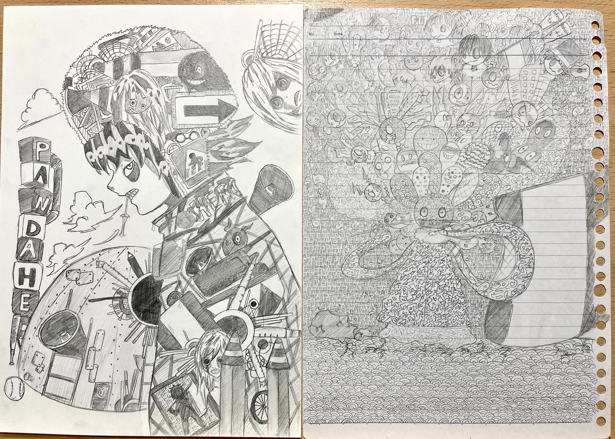高校生の絵 WAKA on X: 