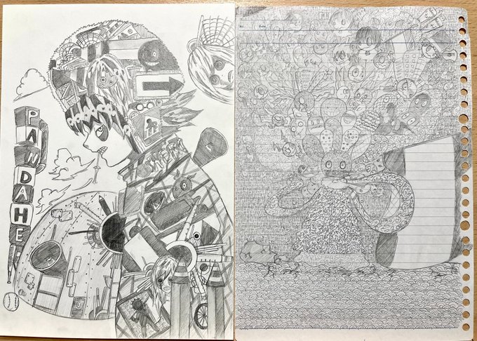 今の絵になるまで...  

・小学生
ポケモンやモンハンの模写をする。 

・中学生
米津玄師やSEKAI NO OWARIの世界観に惚れる。
似せた絵を描いてみる。 

・高校生
ゼンタングルにハマる。
 伊藤若冲に憧れる。  

・大学生
バイト代でiPadを買いデジタルの絵を描き始める。… 