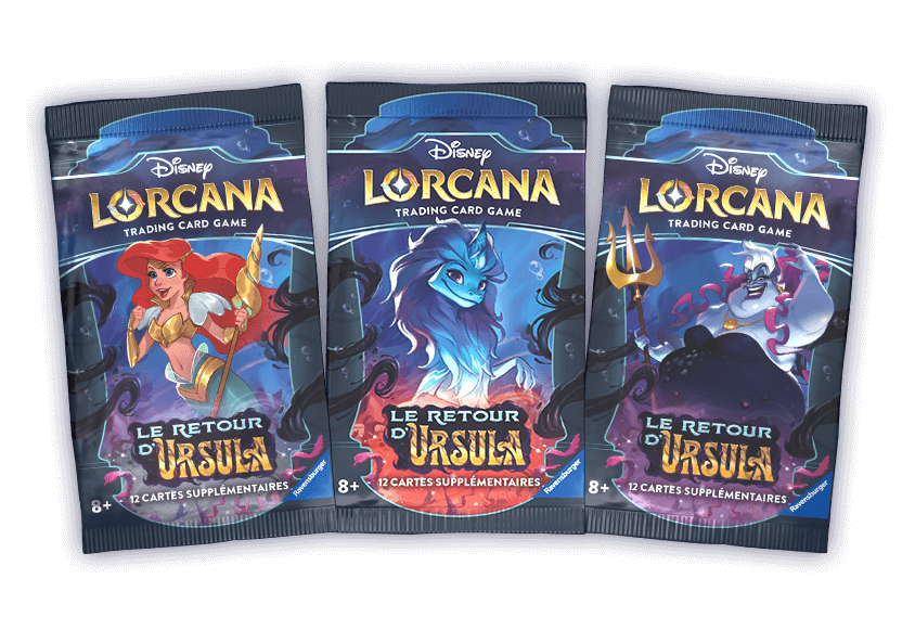 LorcanaFr's tweet photo. 🔥Items Set 4🔥

Après toutes ces annonces, voisi les visuels des différents coffrets et boosters pour ce nouveau set.

Encore 2 mois d'attente pour découvrir cette extension en physique.

#lorcana #ursula #set4 https://t.co/YR1c8XnVtH