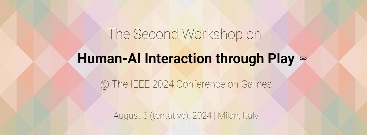 IEEE Conference on Games tweet media