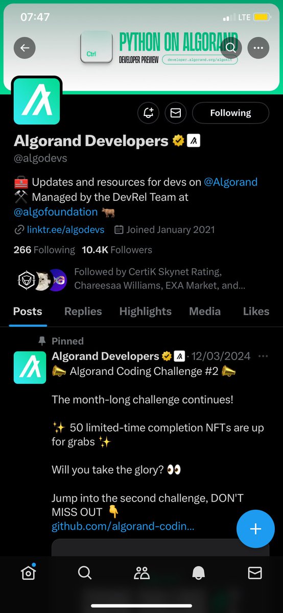 stargirl_hills's tweet image. 🚀🚀🚀🚀🚀
@Princess_Agila
@habila_mandy
@Millie149092105
#PythonOnALGO