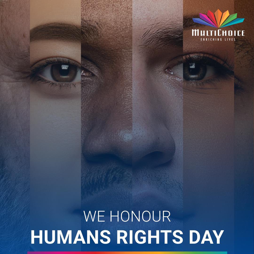 Today and every day, the MultiChoice Group stands tall for human rights. Let's celebrate diversity, champion equality, and strive for a nation where everyone's rights are respected and protected. #HumanRightsDay #EnrichingLives