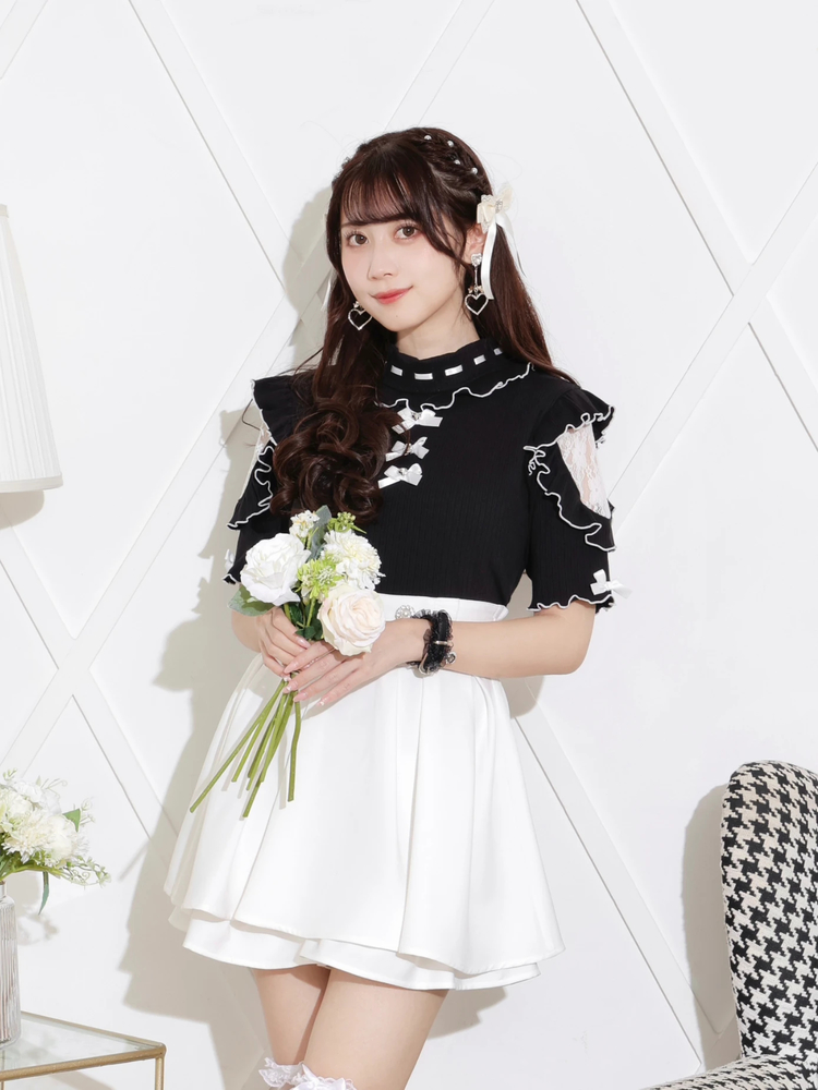 𝐍𝐞𝐰 𝐚𝐫𝐫𝐢𝐯𝐚𝐥..❤︎】 ☑︎キラキラリボンオープンショルダー 𝐍𝐞𝐰 𝐚𝐫𝐫𝐢𝐯𝐚𝐥..❤︎】 ☑︎キラキラリボンオープンショルダー