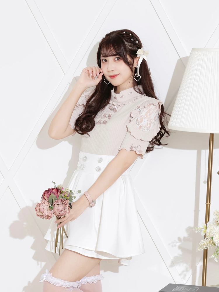 𝐍𝐞𝐰 𝐚𝐫𝐫𝐢𝐯𝐚𝐥..❤︎】 ☑︎キラキラリボンオープンショルダー