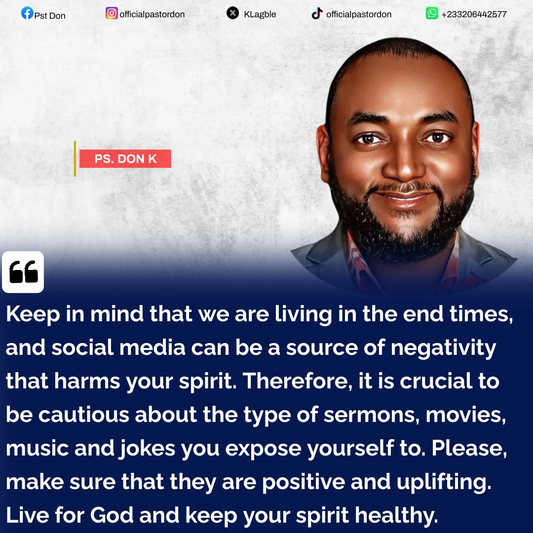 KLagble's tweet photo. One aspect of living a healthy life is nurturing your spirit with God's word. It's important to pay attention to your emotional and mental well-being just like you would for your physical health.
.
#PDK #healthyspirit #GodsPlan #GodsWord #godswordistruth #socialmedia @followers https://t.co/IW1SQ14iGM