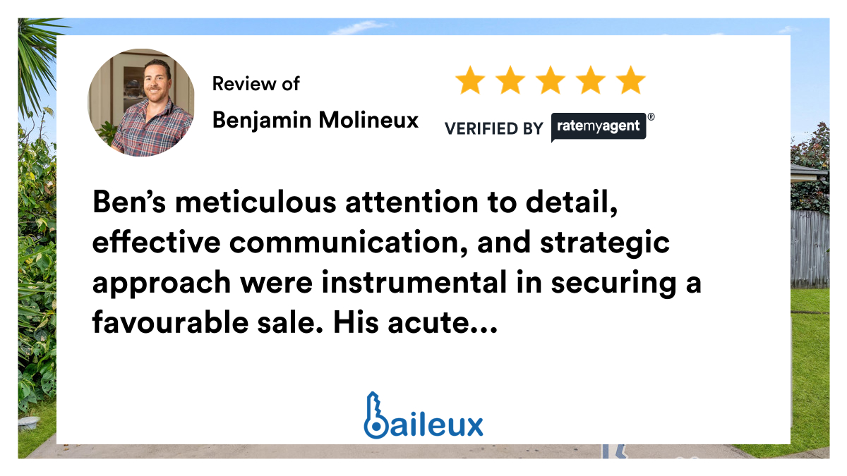 BenjiMolineux's tweet photo. Our agent’s latest RateMyAgent review in Blacks Beach

...
#ratemyagent #realestate #Baileux #HappyCustomers #Baileux #RealEstate #Mackay #Whitsundays #BaileuxDifference #SellwithBaileux #BuywithBaileux 
https://t.co/5h4UZkz9c0 https://t.co/qEicOv1RAs