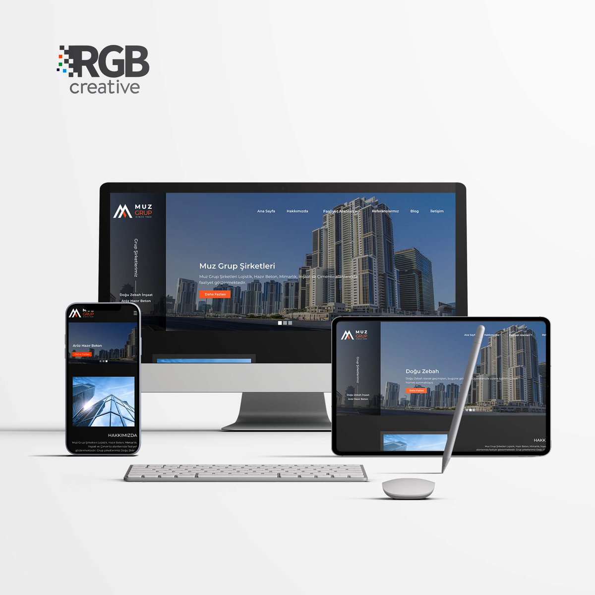 Muz Grup Web Tasarım ve Php uygulama hizmetleri.
#webtasarım #webtasarim #webdesign #website #eticaret #eticaretyazılımı #internetsitesi #özelwebyazılım #eticaret #php #phpcode #phpkodlama #phpwebsite #rgbcreative