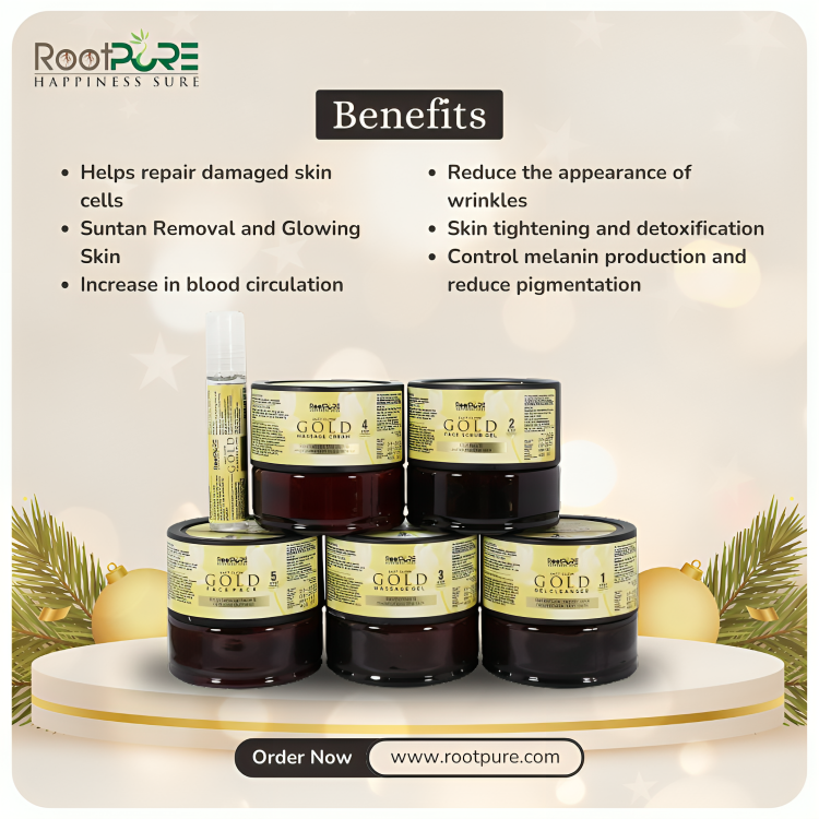 rootpuremkt's tweet photo. Enjoy luxury skincare with our Gold Facial Kit.

Rejuvenate your complexion by repairing, tightening, and detoxifying for a radiant glow.

Order Now - https://t.co/p1SHREPle8

#rootpure #skincareroutine #skincareproducts #facialmassage #facialserum #facialkit https://t.co/WnuR6oZ117