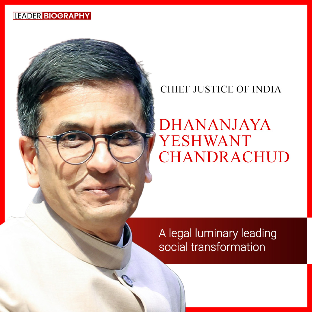 BiographyLeader's tweet photo. The current chief justice of India, D.Y. Chandrachud has been at the forefront of social transformation of India. 

Read more: https://t.co/dCWVafeX0k

#CJI #JusticeChandrachud #DYChandrachud #ChiefJusticeofIndia #SupremeCourt #SupremeCourtofIndia #LeaderBiography https://t.co/FAMYOdZXod