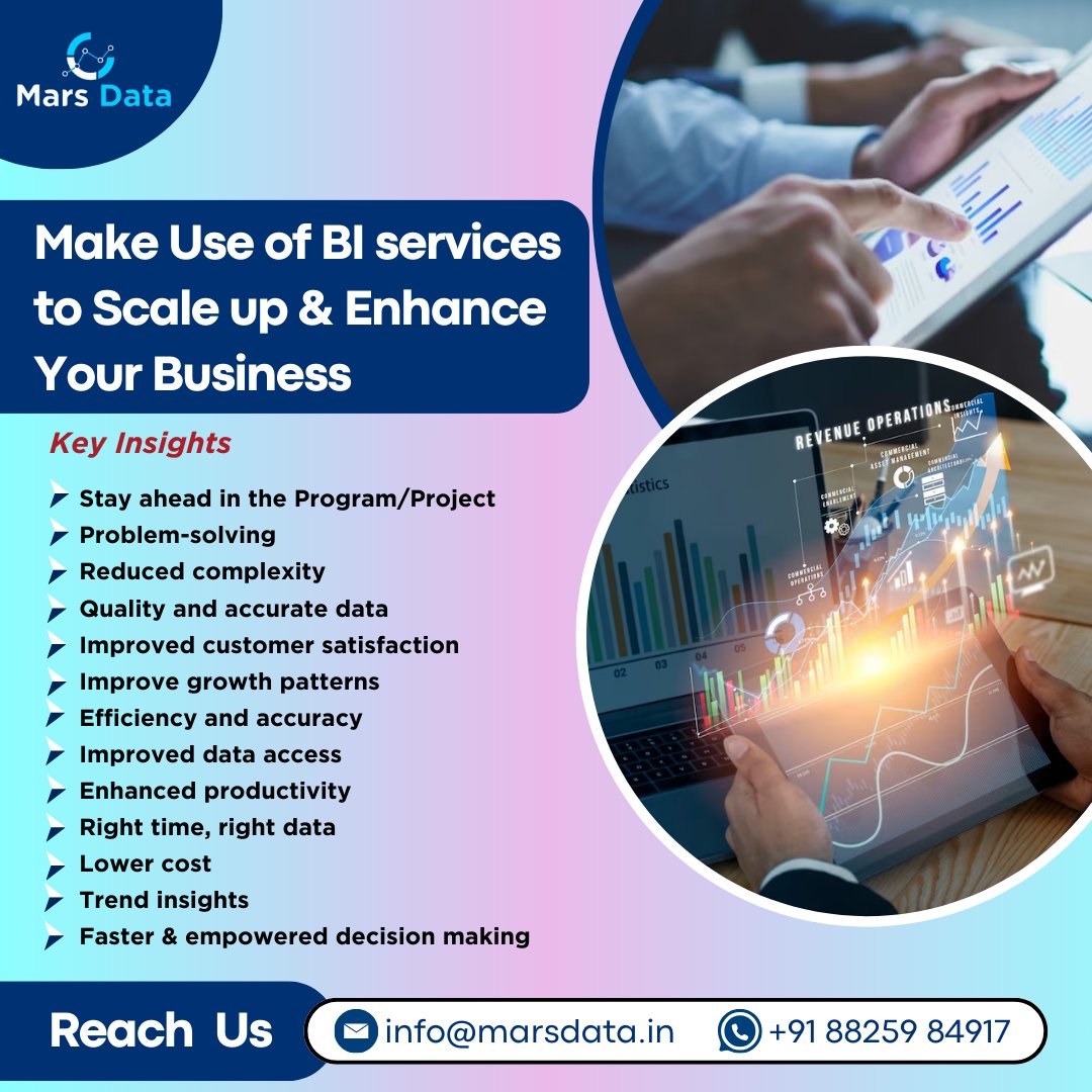 MarsDataInsight's tweet image. Identify the right techniques and frameworks using BI &amp;amp; Analytics program to build quantitative processes for a business to arrive at optimal decision. contact our team for more Info: marsdata.in

More about BI click here: marsdata.in/business-intel…