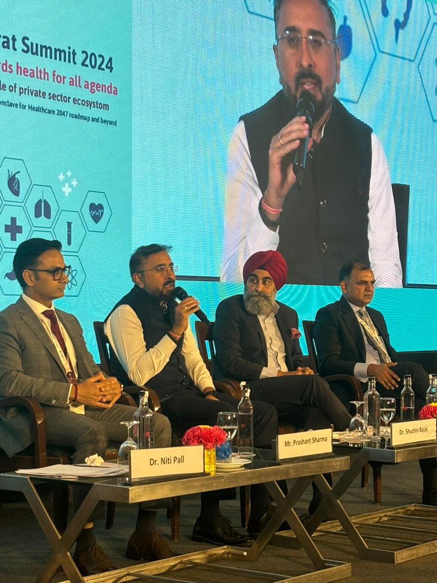 Adding to the discussion on challenges in the PPP ecosystem, Dr. @shuchinbajaj, @Ujalacygnus, mentioned that other than financial barriers, geographical, gender, & knowledge inequalities are also roadblocks in mobilising healthcare to remote areas.