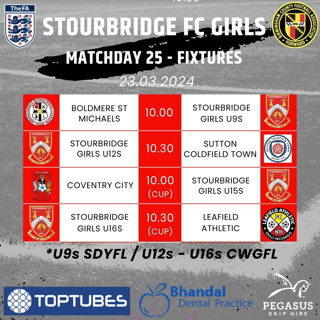 🔴 FIXTURES 🔴 A really big morning of football ahead tomorrow. Good luck to both our teams in Cup action especially! #Glassgirls 🔴⚪️