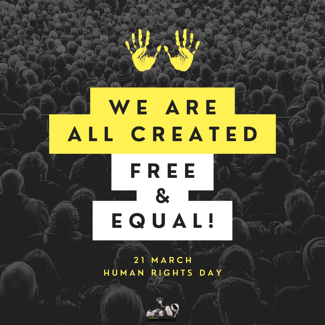CompuTweak's tweet image. Reflect on progress &amp;amp; renew commitments this Human Rights Day! Explore the historical significance of March 21st &amp;amp; how we&apos;re tackling modern-day challenges in upholding human rights worldwide. #HumanRightsDay #Equality #JusticeForAll