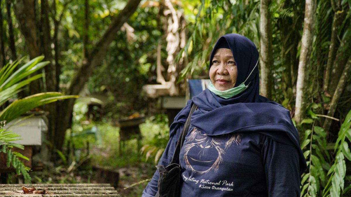 theGEF's tweet image. Jurung Tiga Nature Park in Indonesia exists as a small, protected oasis surrounded by a swath of palm oil plantations. These women know that their forests are worth more left standing. This #ForestDay, see how they&apos;re working #ForPeopleForPlanet: wrld.bg/Ih2g50QY99g

@UNDP