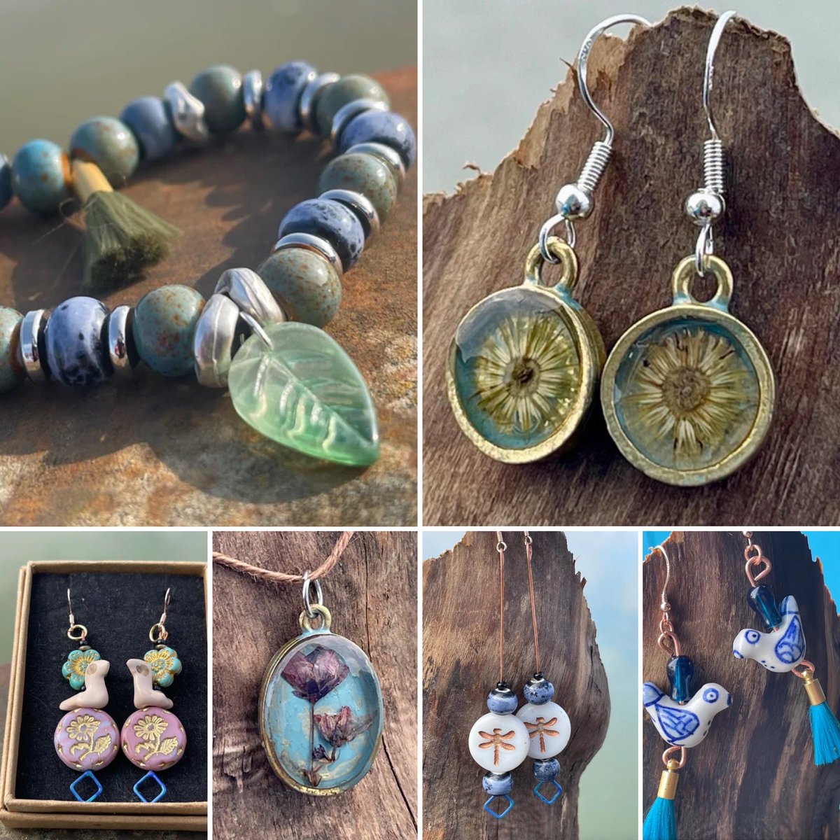 Spring is in the air and in celebration, I have launched a new botanically themed collection of jewellery. To see all and to find out more, please go to ecooctopus.etsy.com 🌱 #MHHSBD #earlybiz #shopindie #elevenseshour