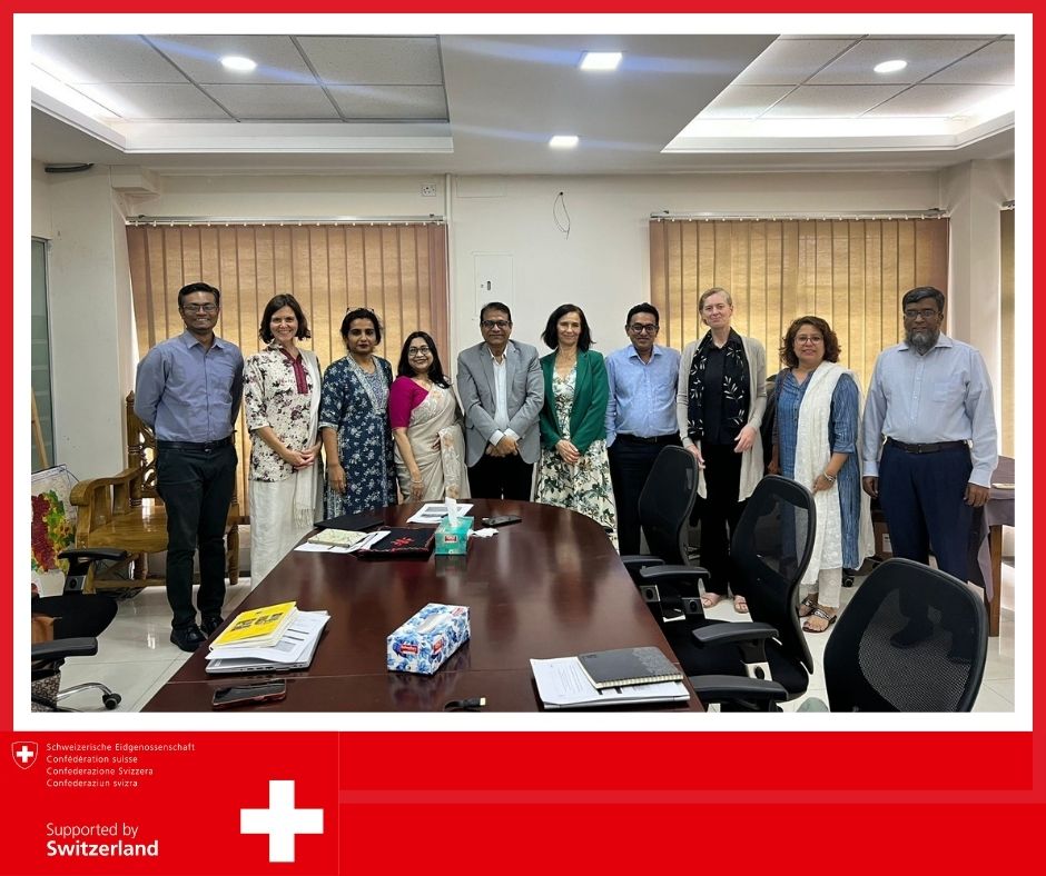🇨🇭, WARPO, & WaterAid Bangladesh are teaming up to advance Integrated Water Resource Management in 🇧🇩! This collaboration promises a sustainable future & tangible impact. Together, we're tackling water challenges head-on! #SwissinBD #IWRM