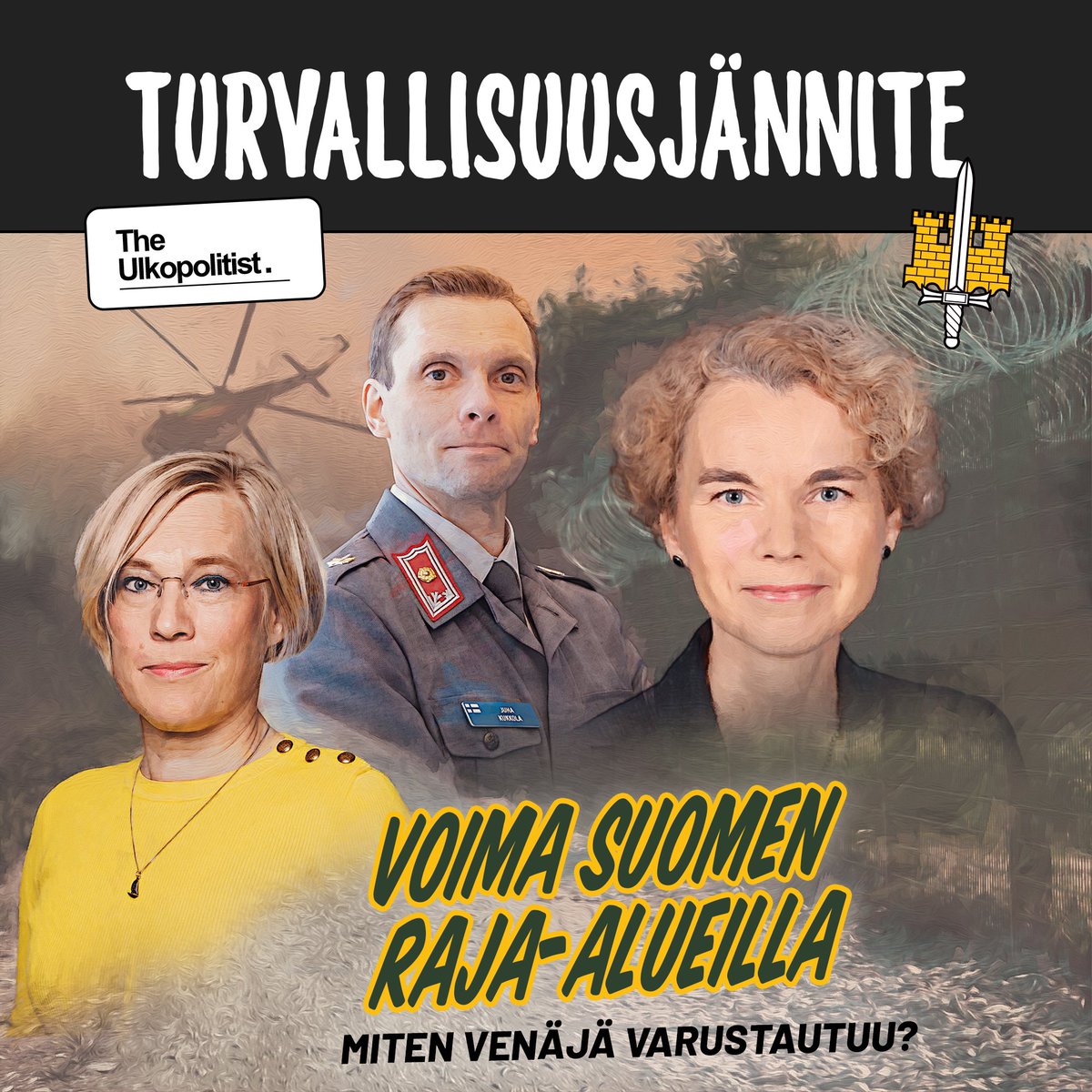 Miten Venäjä varustautuu Suomen rajalla? Entäpä miltä puheet Ukrainan sodan laajentumisesta näyttävät Brysselin Nato-pöydistä käsin?
 
Turvallisuusjännite -podcastin kolmannessa jaksossa vieraina majuri Juha Kukkola, <a href="/mariastenroos/">Maria Stenroos</a> ja <a href="/KristiRaik/">Kristi Raik</a>.

🎧: open.spotify.com/episode/1s9z92…