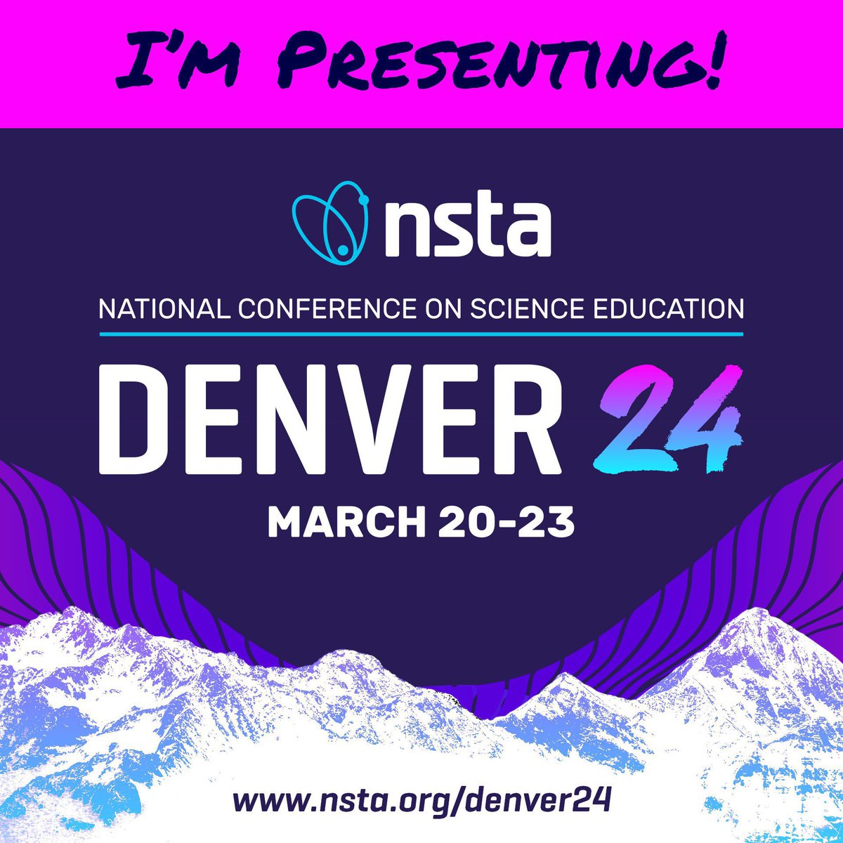 Heading to #NSTASpring24 in Denver? presenting our paper - “Generating opportunities: Strategies to elevate Science and Engineering Practices using ChatGPT” on Thursday, March 21 • 1:00 PM - 2:00 PM, Colorado Convention Center - 703 ￼