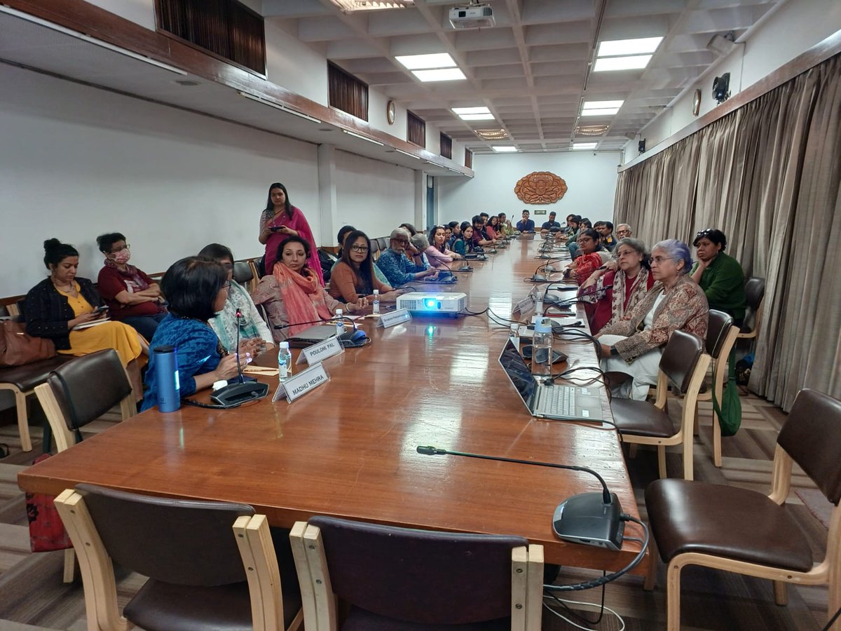 Marking this International Women’s Day, we hosted a Film Festival “Negotiating Consent: Screenings and Conversations on Gender, Consent and the Law” in collaboration with @IAWRT_India and @unwomenindia on March 9, 2024 at India International Centre, Delhi.