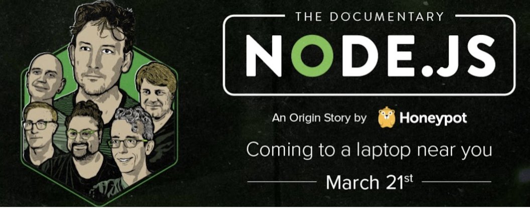 Both the #nodejs @honeypotio documentary and the #3BodyProblem series are dropping today? #NerdAlert