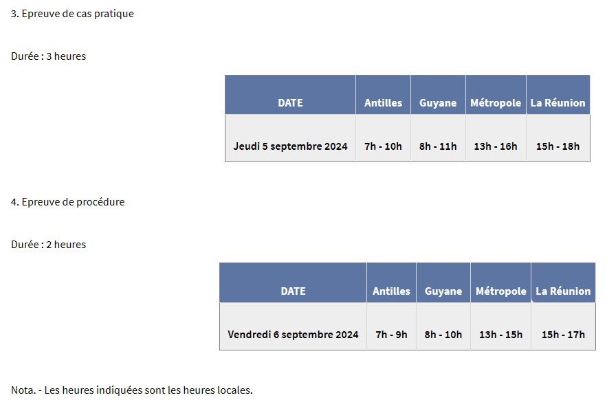 Les dates et horaires de l’examen d’accès au CRFPA au titre de l’année 2024 sont désormais connus. 

Début des épreuves le mardi 3 septembre !

Pour consulter l’arrête du 7 mars 2024, c’est ici ▶️ legifrance.gouv.fr/jorf/id/JORFTE…