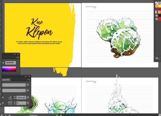 In 2017 i did indonesian street food book, i think it lstill looks pretty sick! 