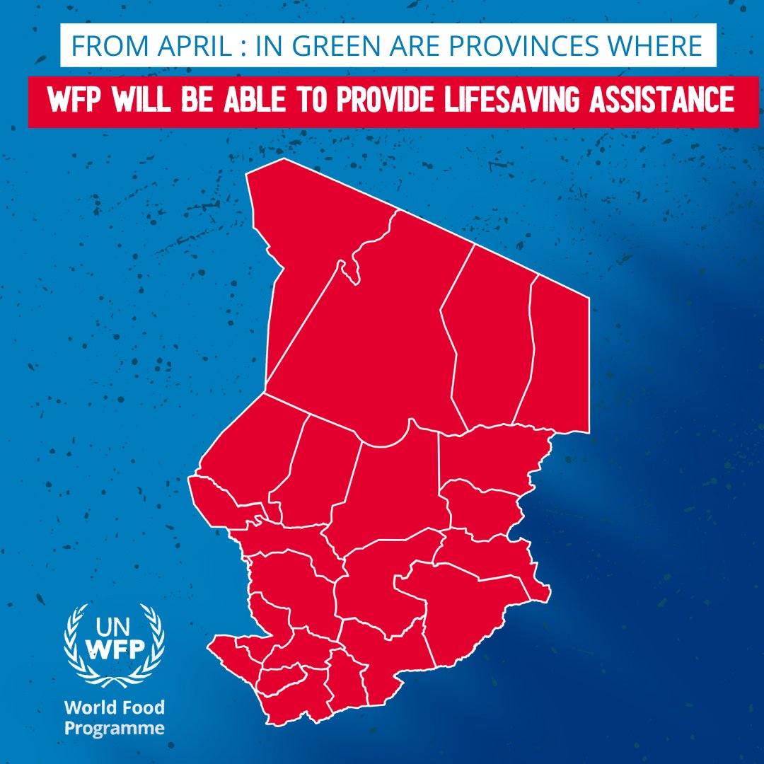 Are you still looking ⁉️

So are we.

Even as humanitarian needs are growing, the funds to meet them are drying up.

⚠️Without immediate funding, <a href="/WFP/">World Food Programme</a> will be forced to halt food assistance to more than 1 million people across Chad.

This should not be happening.