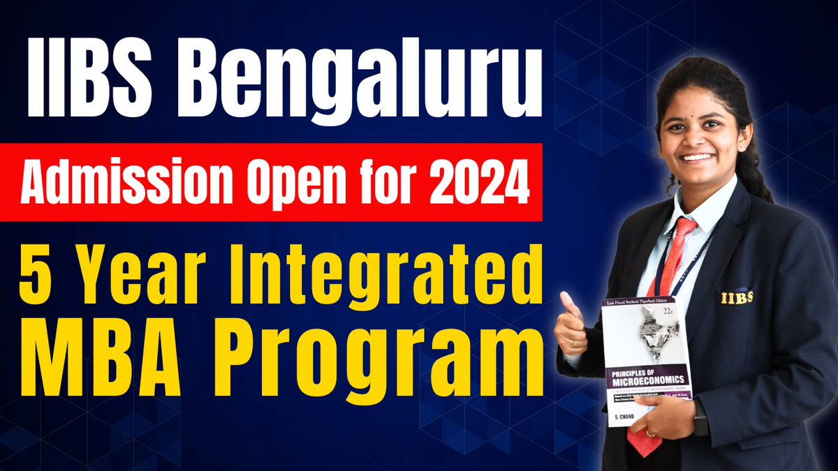 IIBS Bangalore | 5 Year Integrated Program | Top MBA Colleges in Bangalore | Placements | Fees... youtu.be/svPVyn1jaRU?si…

#campus #college #infrastructure #opportunity #admissionopen #BBA #BCA #BCOM #course #PGDM #Analytics #adventuretime  #industrialvisit #Bangalore #Karnataka