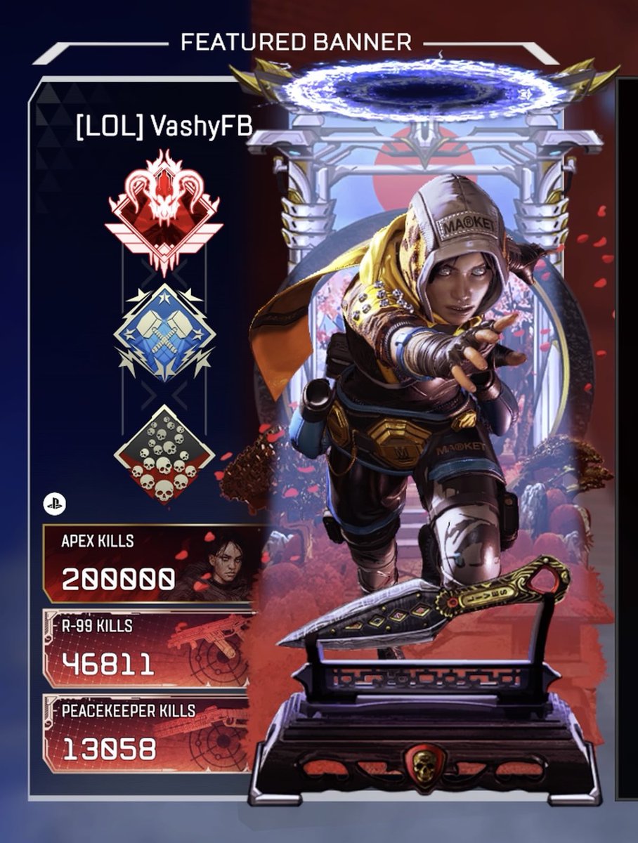 I was kidding btw I wasn’t gonna leave it at 199 😂 either way late but finally here #ApexLegends #wraithmain