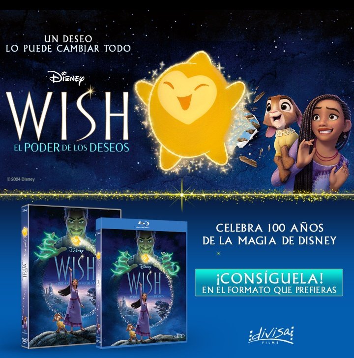 #Cine: El día 25 podreis formular un deseo sale #Wish a la venta, para celebrarlo tenemos un #Sorteo en el que habra 3 ganadores que la podran elegir en el formato que desee.

-Rt este tweet y like
-Seguir a @divisahomevideo y <a href="/Olescreen1/">Stageandscreen</a> 
-Mencionar a un amig@

Ganadores el 27