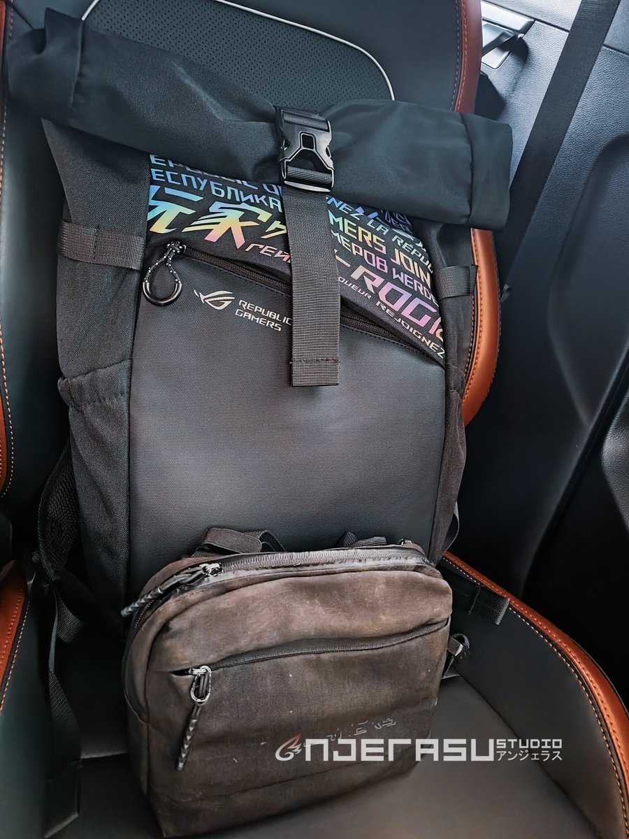 Anjerasu's tweet photo. Replace my old gaming (office) backpack. More ROG (maybe) More FPS
📸 #withNothing
#AnjerasuStudio https://t.co/GyHFY3f0oA