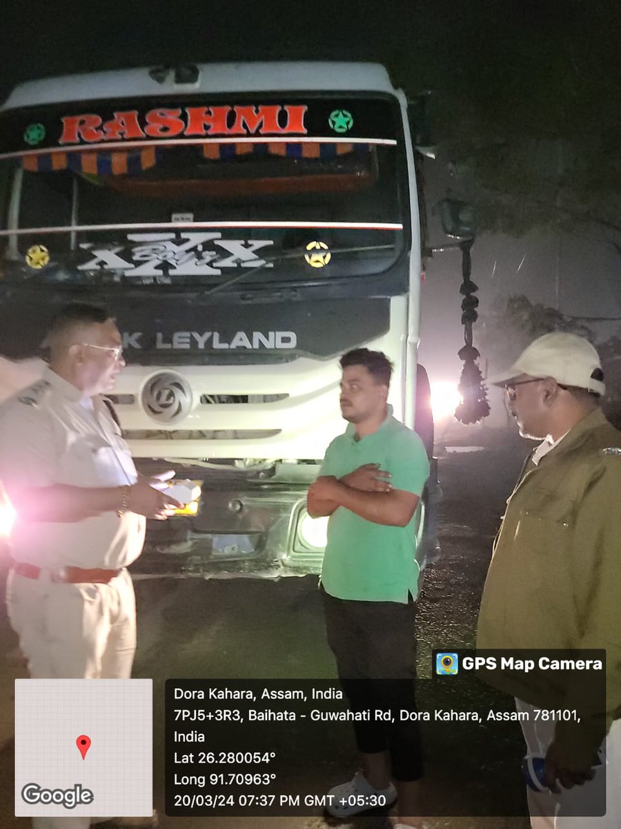 DTOkamrupR's tweet photo. Enforcement drive report of Kamrup (Amingaon) district on 20-03-2024 given as follows: @CMOfficeAssam @MORTHIndia https://t.co/tmd32FEuPJ