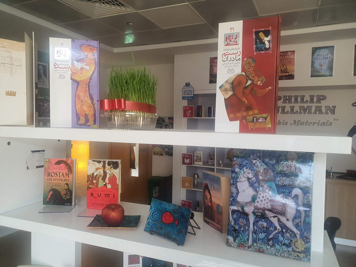 arbor_library's tweet photo. 🌸Happy Nowruz to all who celebrate!March 20th not only marks the arrival of spring but also the Persian New Year, Nowruz. Don't forget to explore our library's collection of Farsi books and works by Persian authors! #Nowruz #readingcommunity https://t.co/qHRrMgqK59