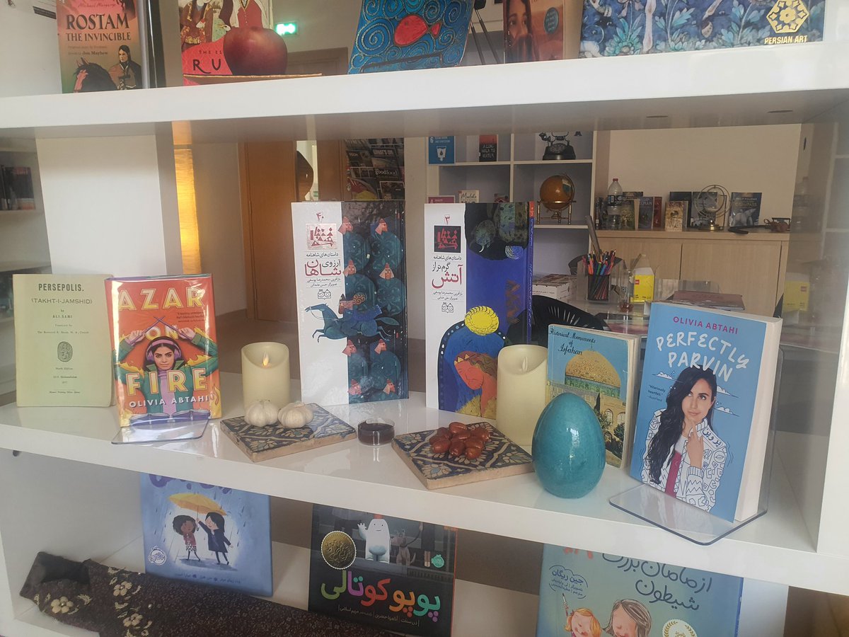 arbor_library's tweet photo. 🌸Happy Nowruz to all who celebrate!March 20th not only marks the arrival of spring but also the Persian New Year, Nowruz. Don't forget to explore our library's collection of Farsi books and works by Persian authors! #Nowruz #readingcommunity https://t.co/qHRrMgqK59