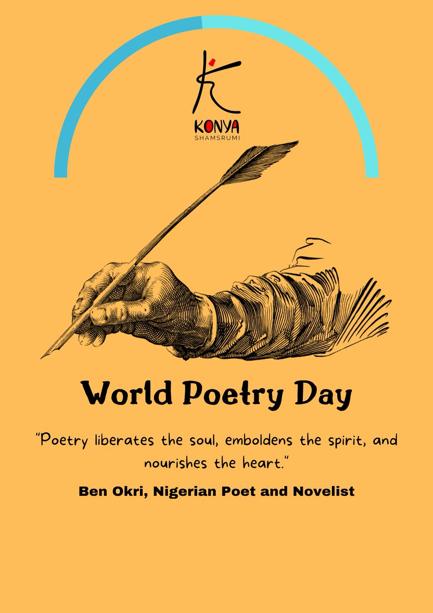 Every 21st of March, the world comes together to celebrate poetry. Happy World's Poetry Day people📢. #WorldPoetryDay2024