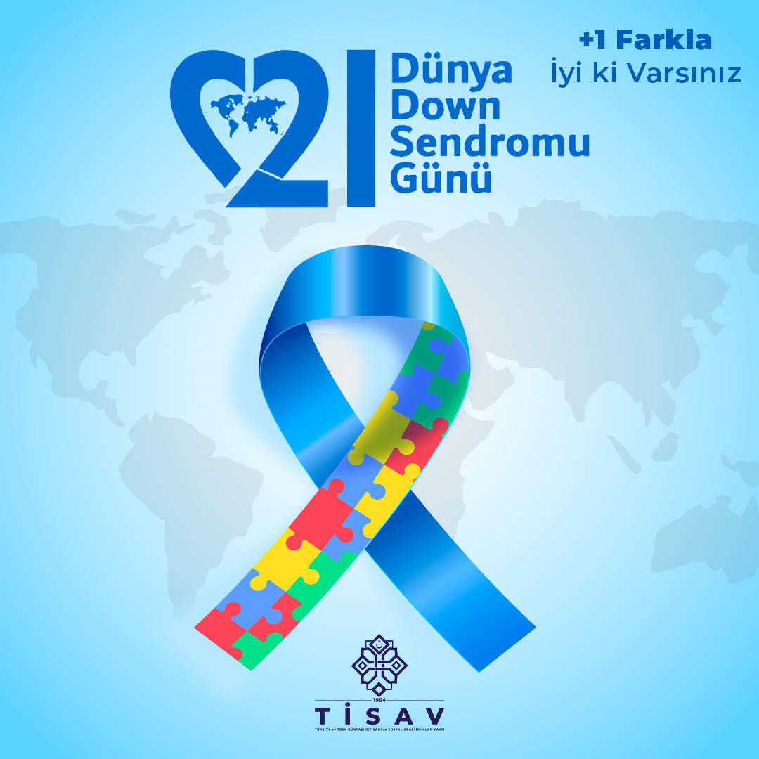 21 Mart Dünya Down Sendromu Günü
+1 farkla İYİ Kİ VARSINIZ
#tisav
#downsendrom