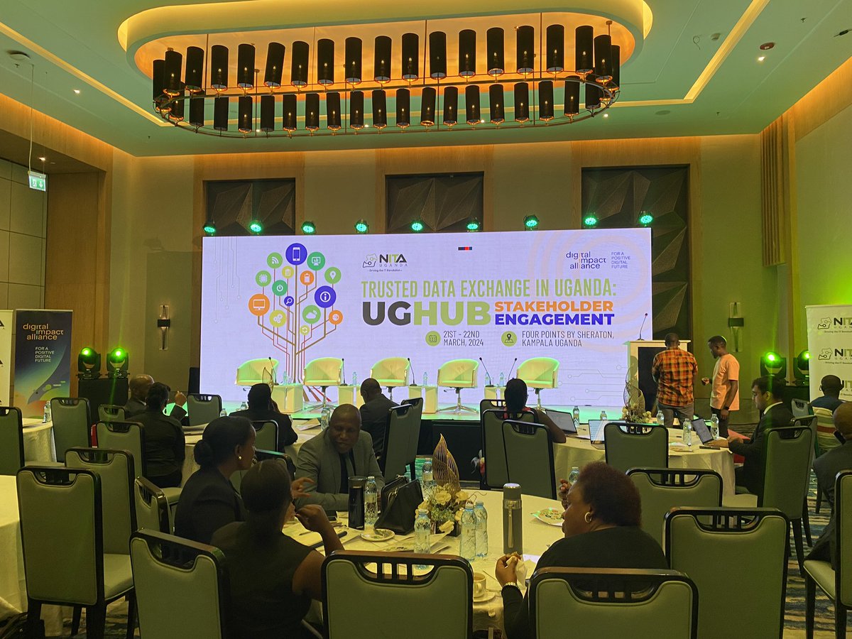 Mglsd_UG's tweet image. HAPPENING NOW: A workshop at Four Points by Sheraton on data sharing under the Data Integration platform (UgHub) under the theme: “Trusted Data Exchange and Opportunities of UgHub” @NITAUganda1 @GovUganda @GCICUganda @AggreyKibenge @BettyAmongiMP @MoICT_Ug #DigitizeUG