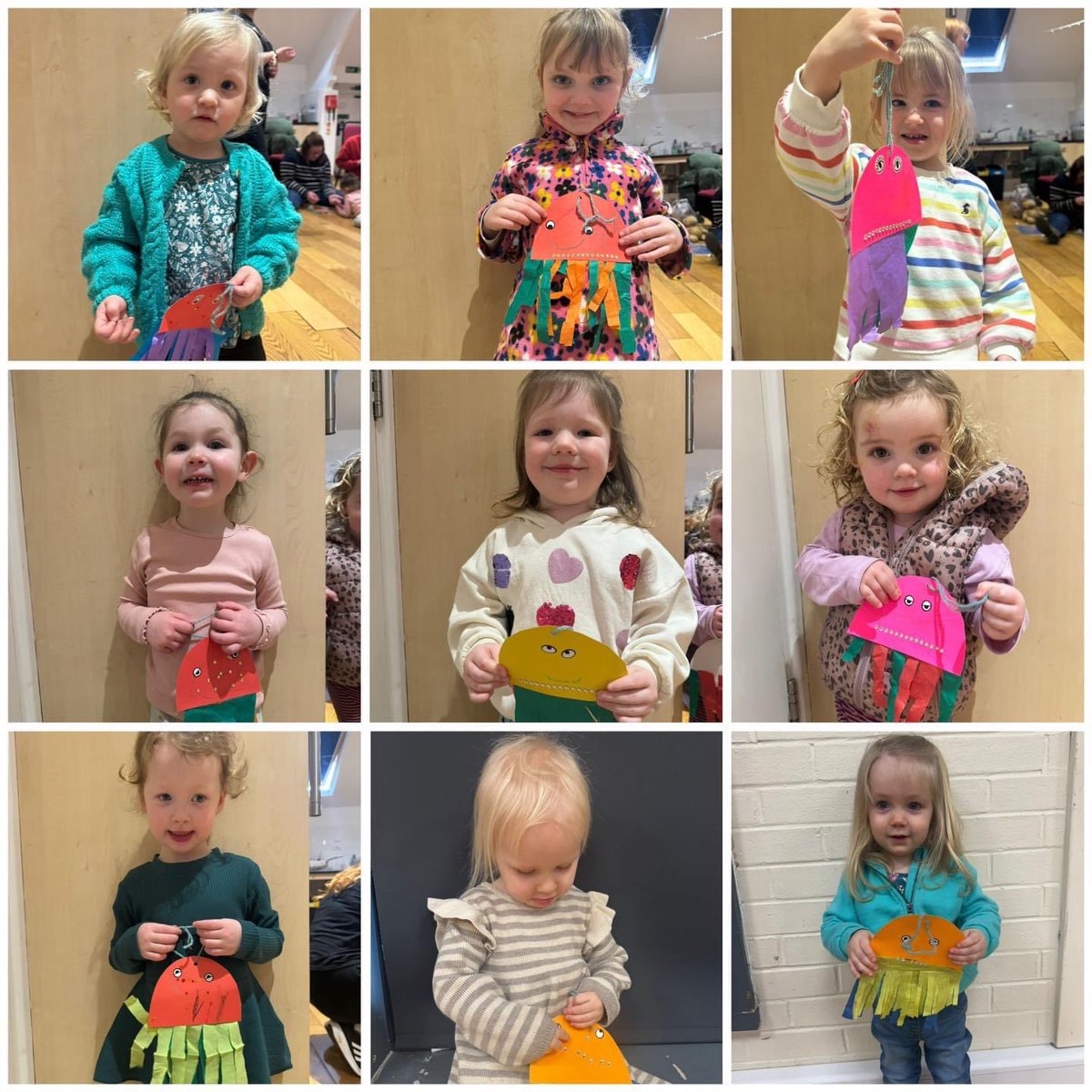 razzsouthlakes's tweet image. And last weeks craft was…Jelly Fish! 🌊

Craft time is absolutely our favourite time of the week for Tots! Can’t you tell by these smiley faces? ❤️

#jellyfish #outtosea #underthesea