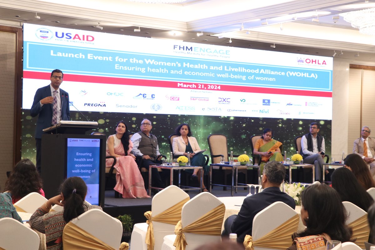 WOHLAForHer's tweet photo. Highlights from the WOHLA Launch event. Keynote address presented by @GawandeUSAID, Assistant Administrator for Global Health, USAID

@USAID | @FHMEngage | @Samhitadotorg | @Chemonics

#SheThrivesWeRise #WOHLAForHer https://t.co/xxR1MvWXf6