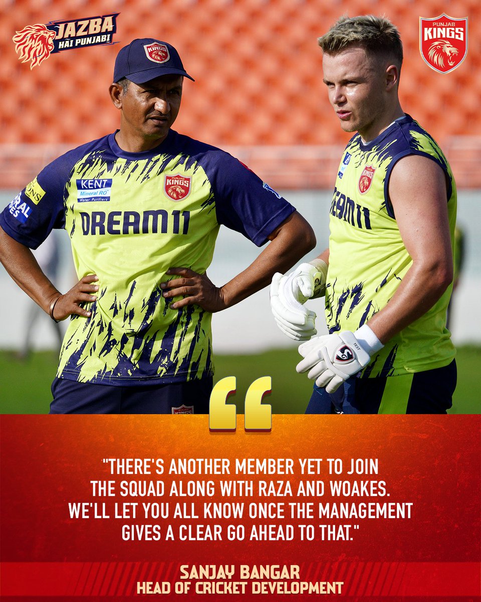 #SherSquad, any guesses? 🤔

#SanjayBangar #SaddaPunjab #PunjabKings #JazbaHaiPunjabi