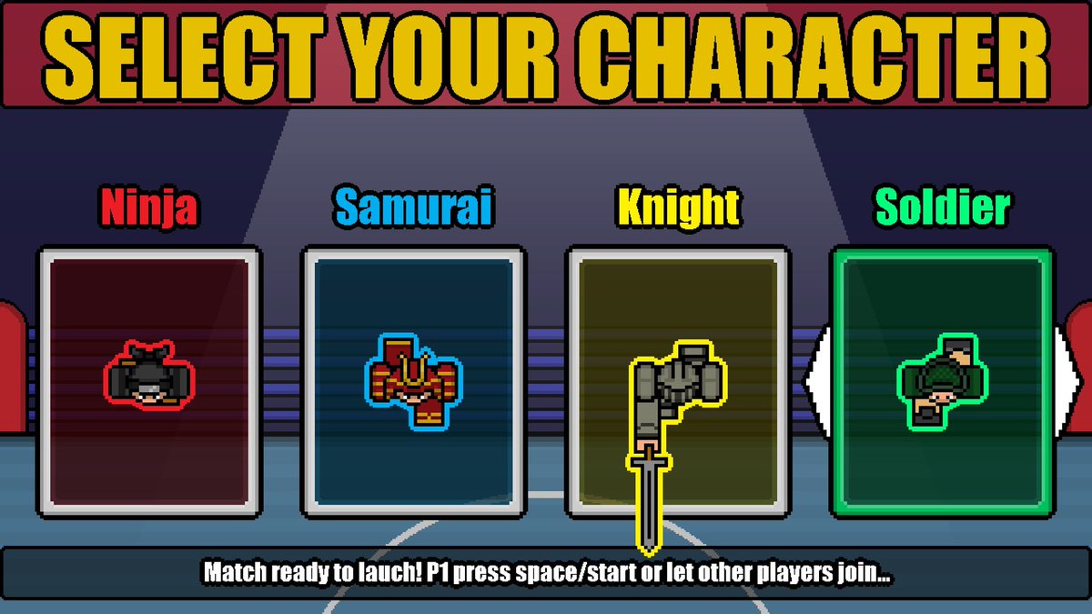 185StudGames's tweet photo. Hello! 😄
Here's some #screenshoots of my game "2KXX"...
The game will be avaliable in two languages (english and french)
There will be a total of 25 playables characters, 13 maps, 7 game modes and 18 modifiers. Some of the content must be unloked before you can play it. https://t.co/OG0YncWFEj