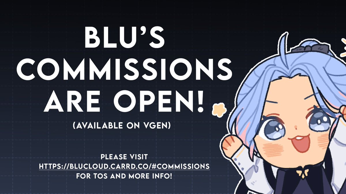 Blu | COMMS OPEN ✨ tweet media
